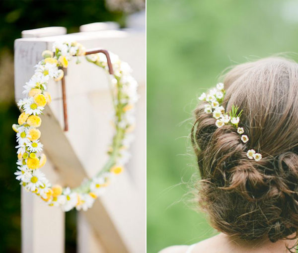 acconciatura sposa con margherite acconciatura sposa con margherite