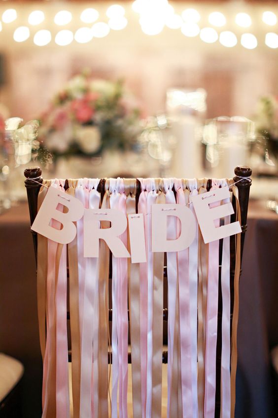 decorazione sedie matrimonio con la carta 