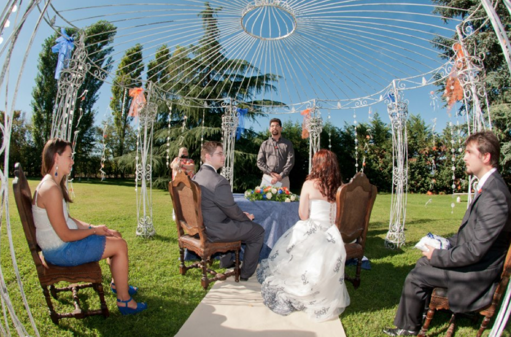 matrimonio all'aperto a tema Disney
