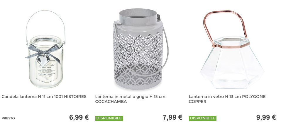 Decorazioni matrimonio fai da te: lanterne Maisons du Monde