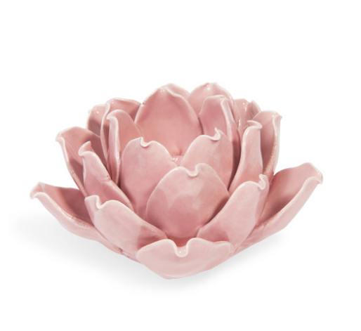 idea bomboniera originale: porta candele in ceramica