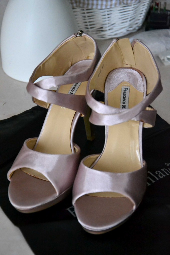 scarpe da sposa low cost rosa francesco milano
