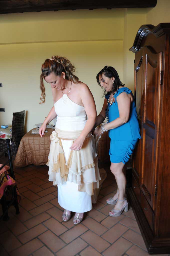 abito da sposa personalizzato