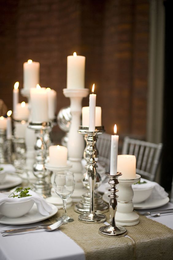 Candele e portacandele Ikea per la tavola degli ospiti e degli sposi Candele e portacandele Ikea per la tavola degli ospiti e degli sposi