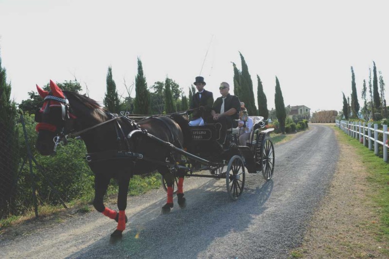 matrimonio in stile americano in Toscana