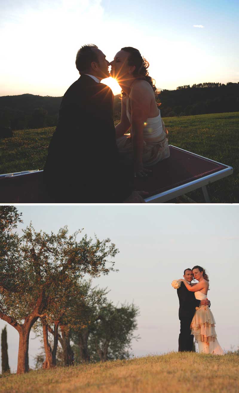 foto sposi matrimonio in Toscana