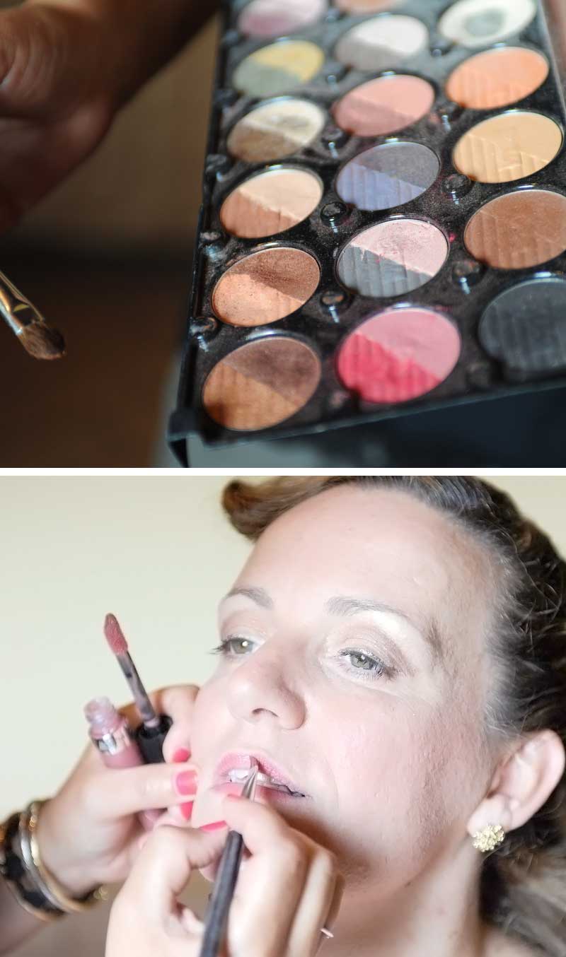 trucco sposa matrimonio in stile americano