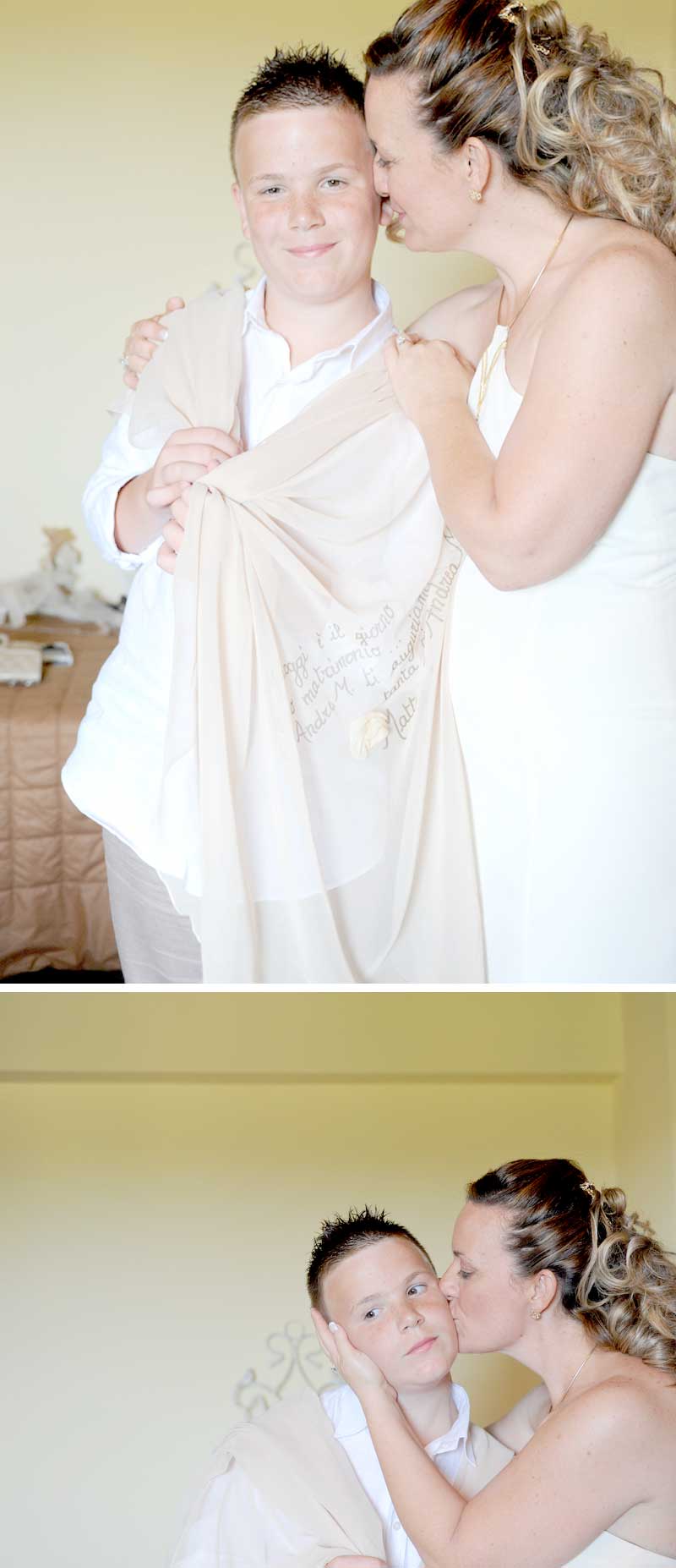 matrimonio con figli grandi