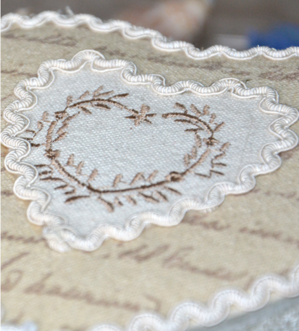 scatola portafedi per matrimonio sul mare