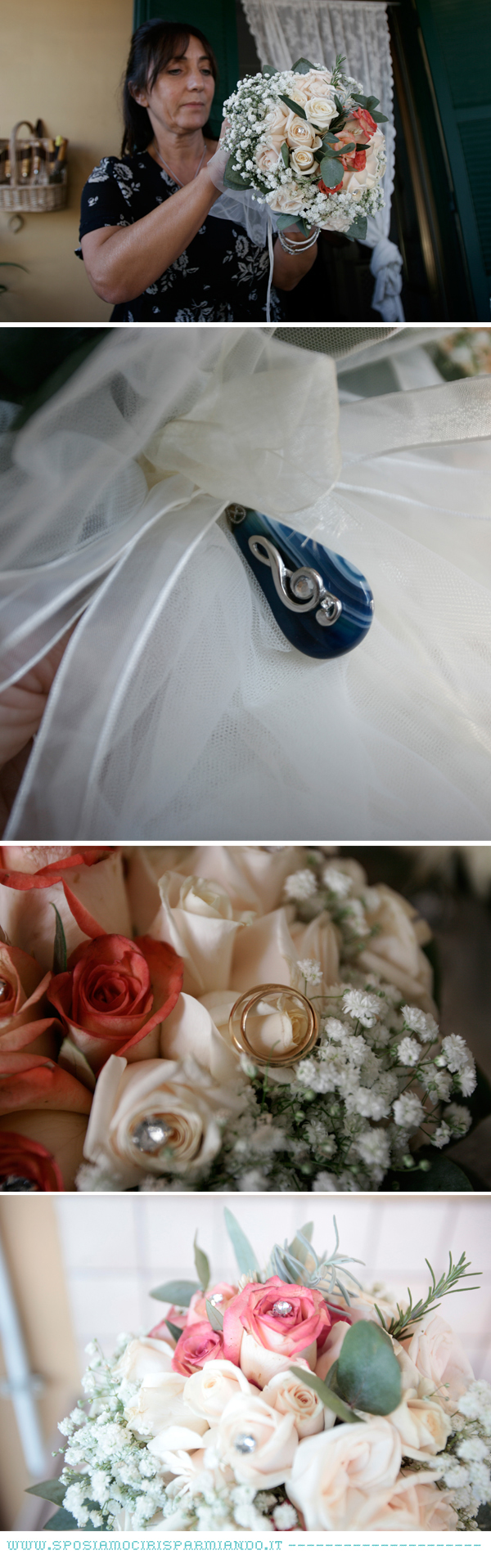 bouquet sposa per matrimonio a tema musica