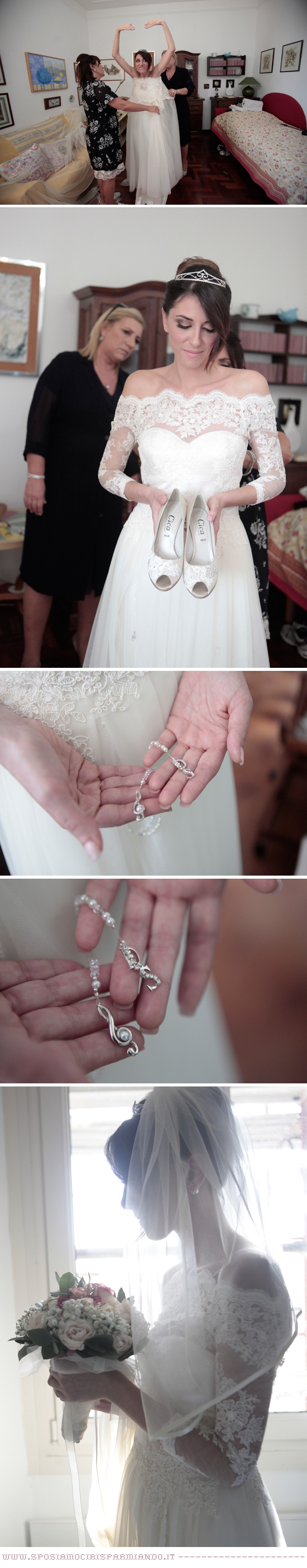 abito da sposa premaman per cerimonia religiosa e matrimonio a tema musica