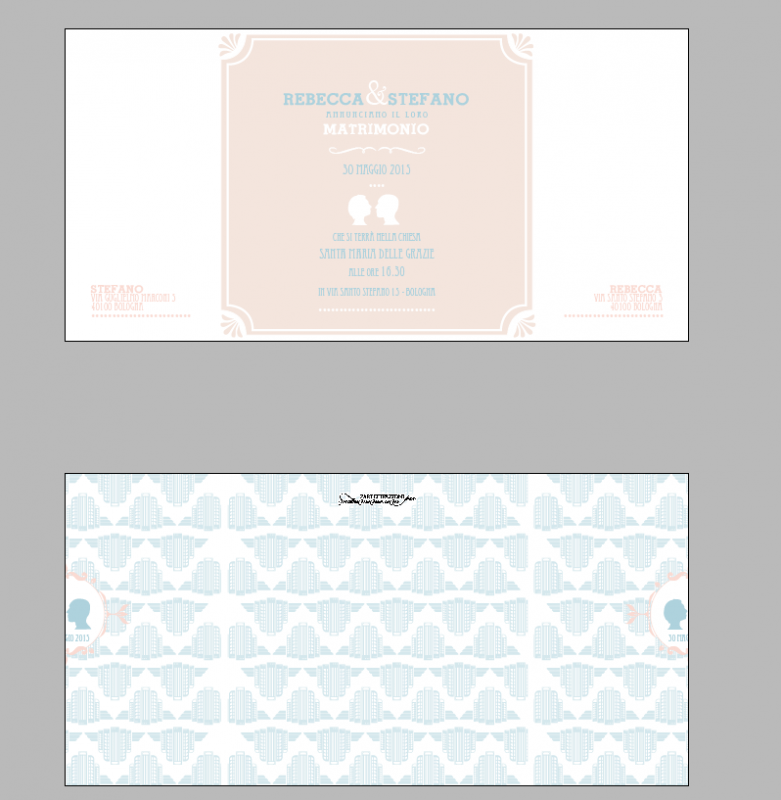  partecipazioni di matrimonio vintage art deco