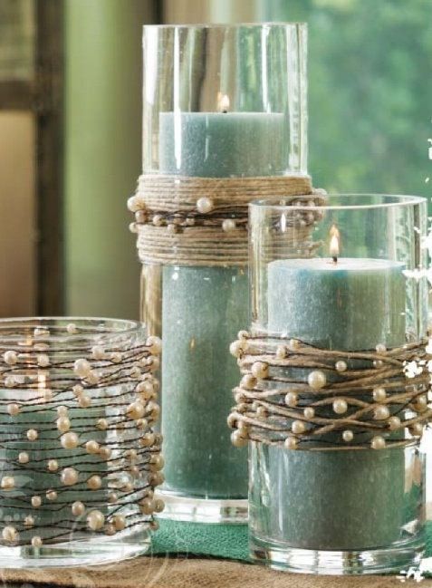 candele di matrimonio country chic candele di matrimonio country chic