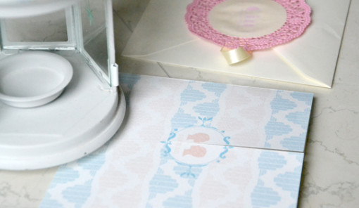 partecipazione di matrimonio vintage anni 30