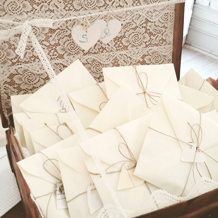 buste per coriandoli di matrimonio