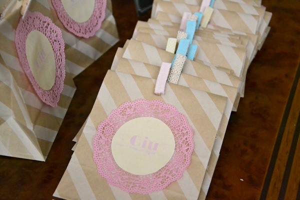 sacchetti confetti fai da te shabby chic con bustine craft