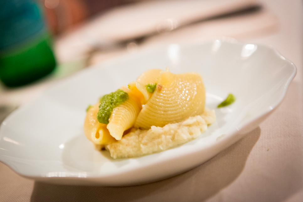 menù di matrimonio di pesce