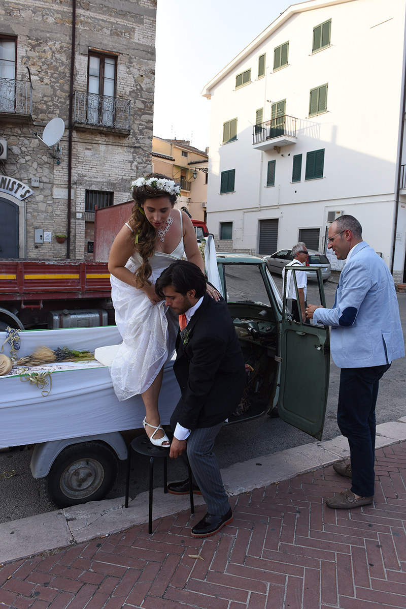 alternativa all'auto degli sposi