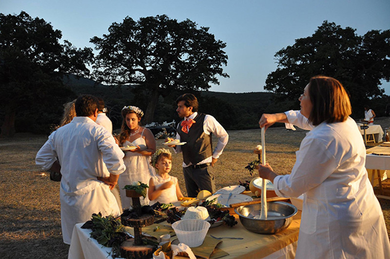 buffet nuziale ecososstenibile
