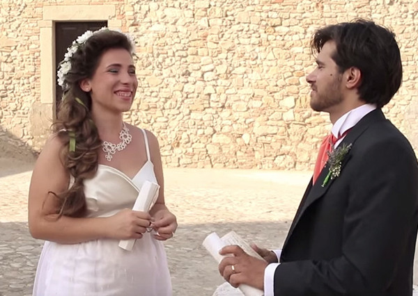 matrimonio green: lettura delle promesse