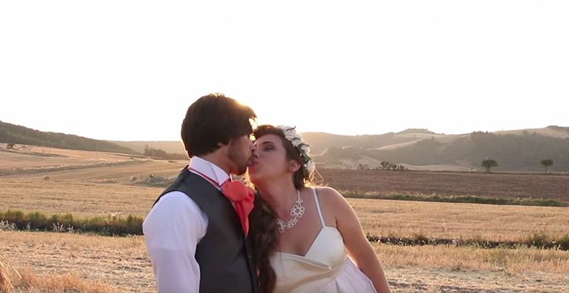 reportage matrimonio country