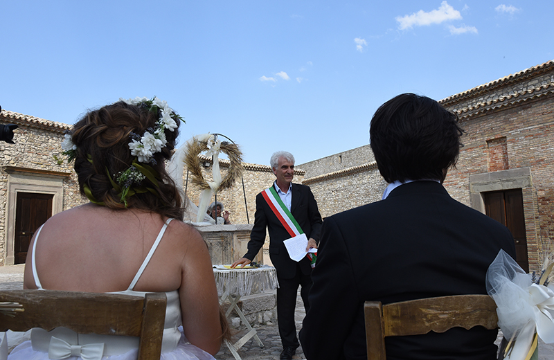 matrimonio al green rito civile