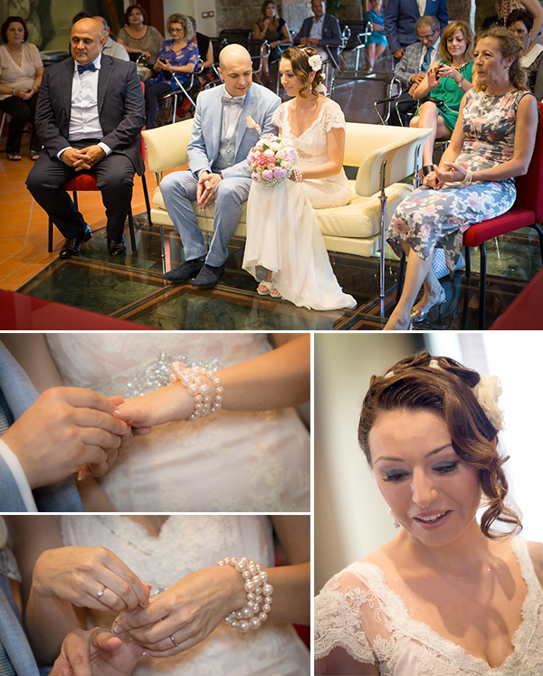 servizio fotografico matrimonio: le foto della cerimonia e dello scambio degli anelli