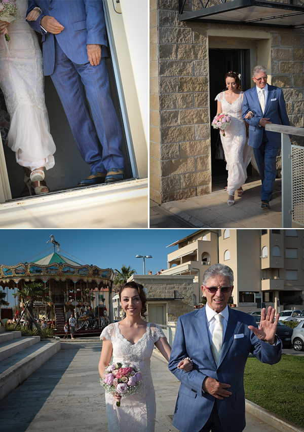 matrimonio-vintage-sulla-spiaggia-arrivo-della-sposa