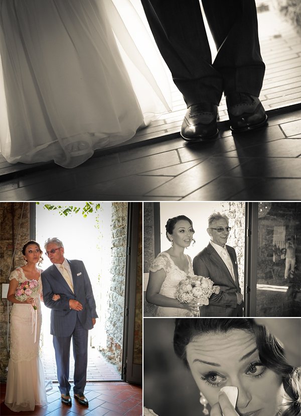 servizio fotografico matrimonio: foto entrata della sposa