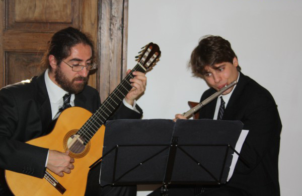 Duo Salvi Magnifico ha allietato il pranzo