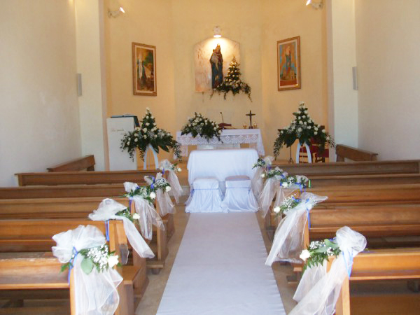 Matrimonio in uniforme in Calabria: il Palazzo delle Clarisse, Amantea (CS). Ex convento di monache di clausura, allestimento chiesa