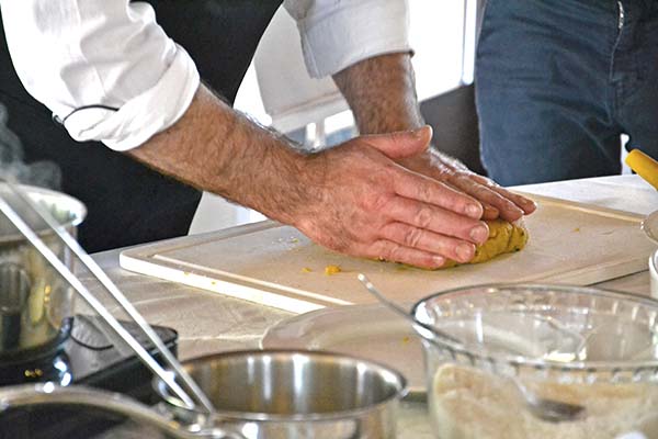 cooking show di Paolo Becatti, chef di Villa Conti Cipolla