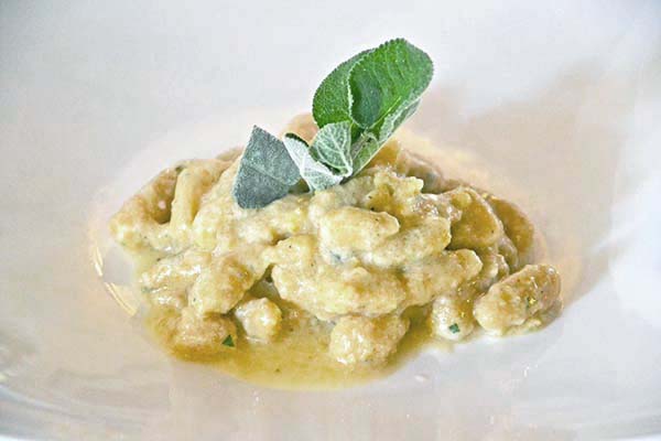 i Capunsei di Paolo Becatti, chef di Villa Conti Cipolla