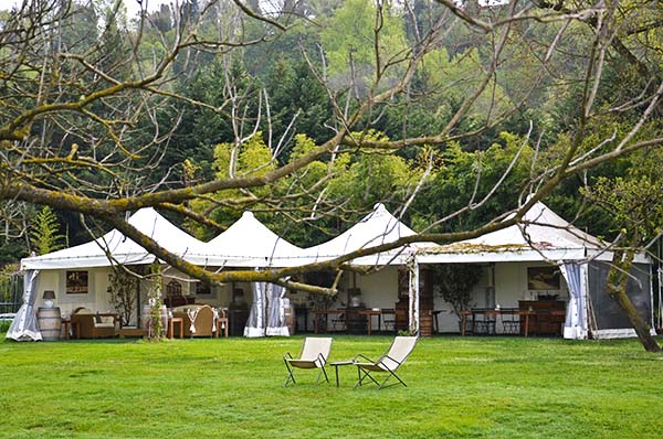 gazebo per matrimoni sul Lago di Garda de La finestra sul fiume