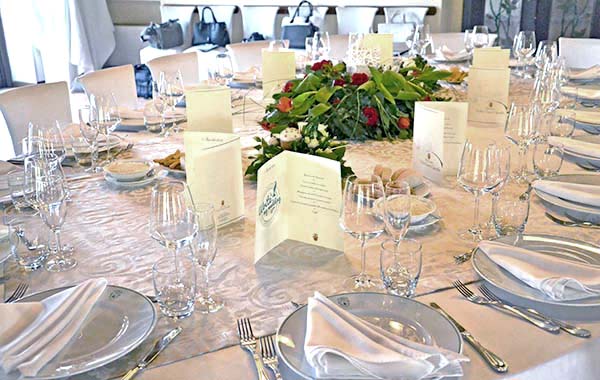Ville per matrimoni Lago di Garda: mise en place Villa Conti Cipolla