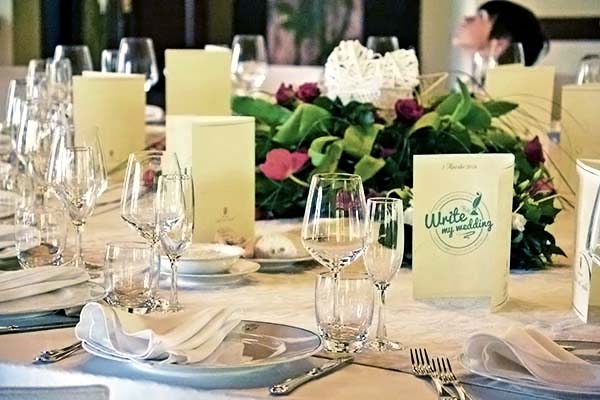 Ville per matrimoni Lago di Garda: mise en place Villa Conti Cipolla