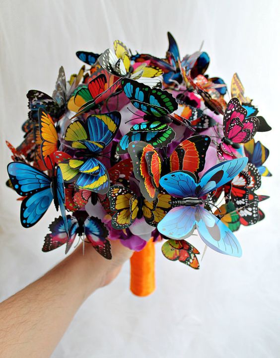 bouquet butterfly