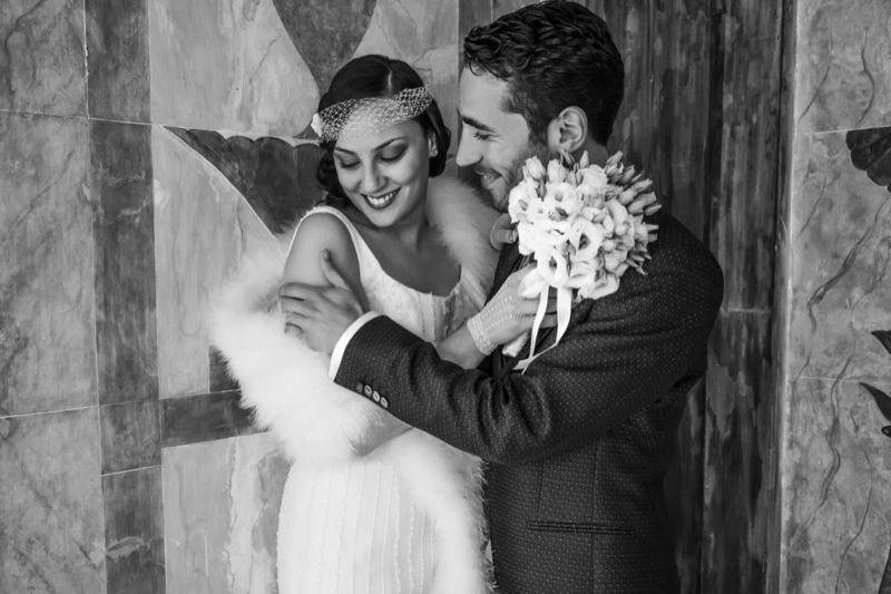 matrimonio a tema Il Grande Gatsby | Inspiration shoot anni '20