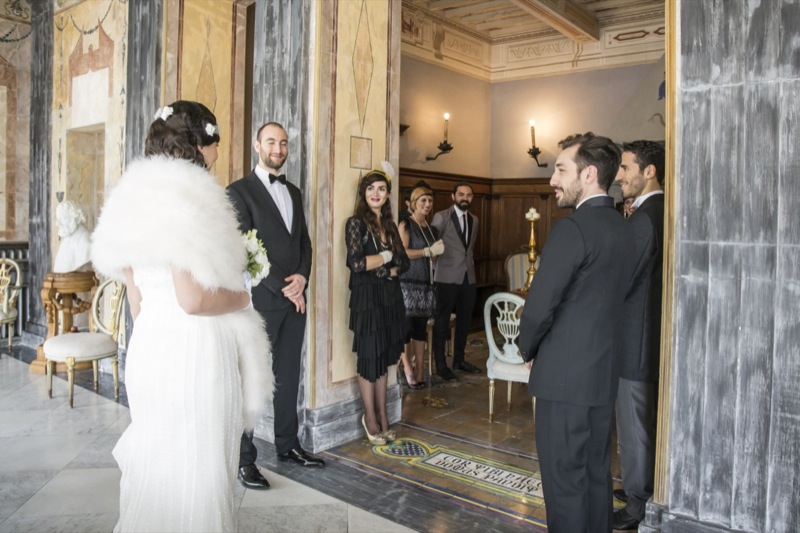 cerimonia civile matrimonio a tema Il Grande Gatsby