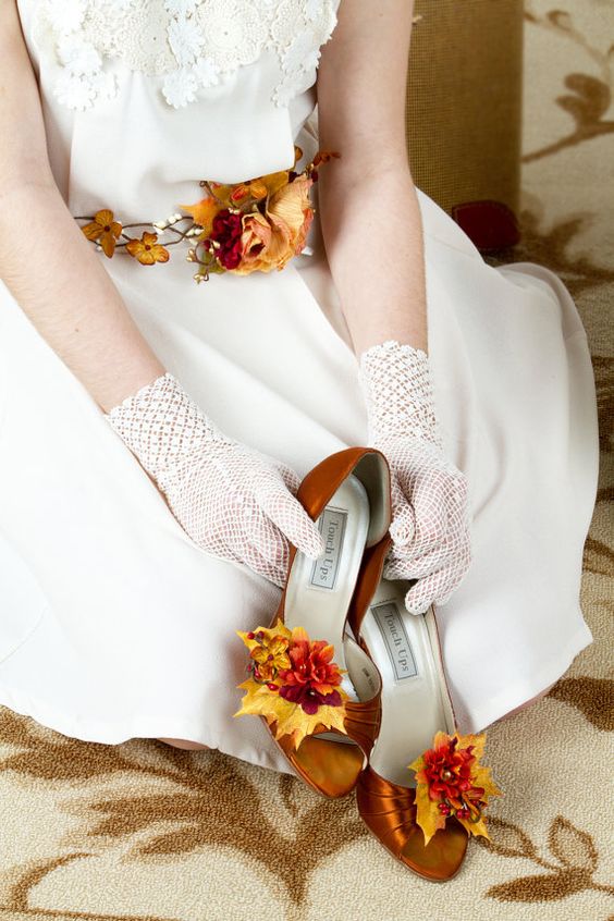 abito da sposa matrimonio in autunno