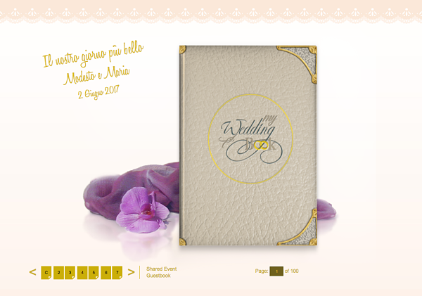 album virtuale My Wedding Book