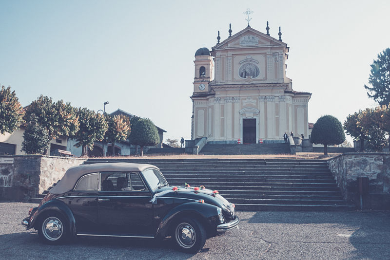 matrimonio nella chiesa di Settimo Rottaro, Torino