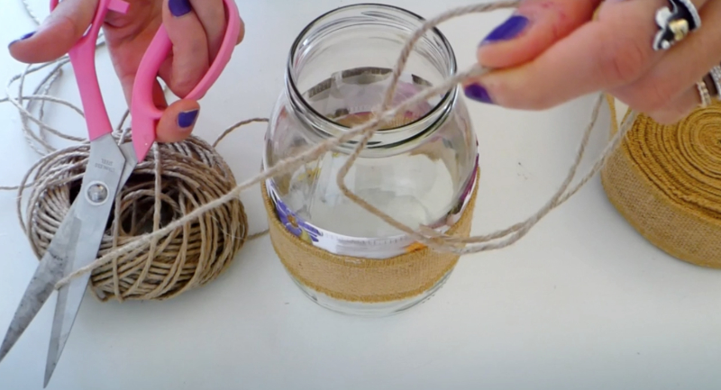 tutorial per decorare vasetti