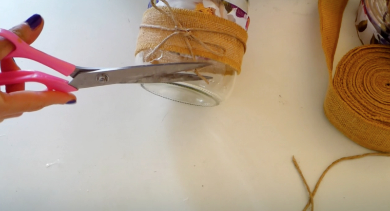 tutorial per decorare vasetti
