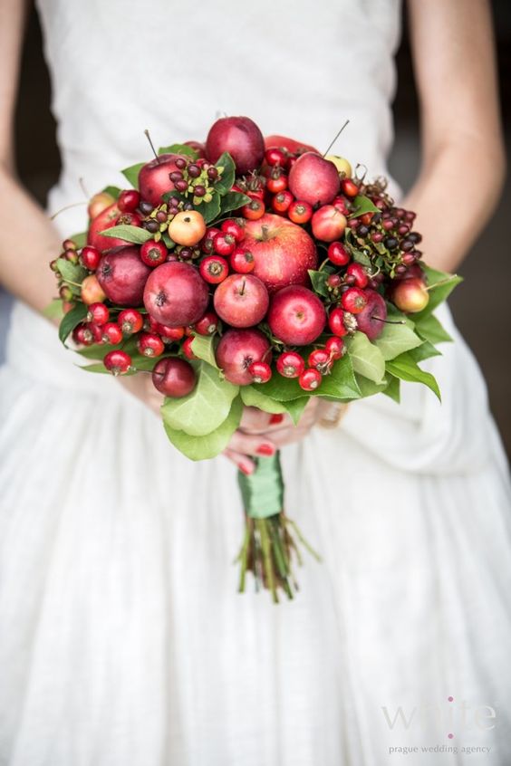 bouquet con le mele