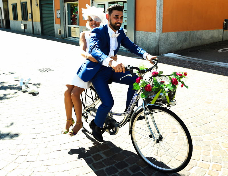 mezzi di trasporto sposi