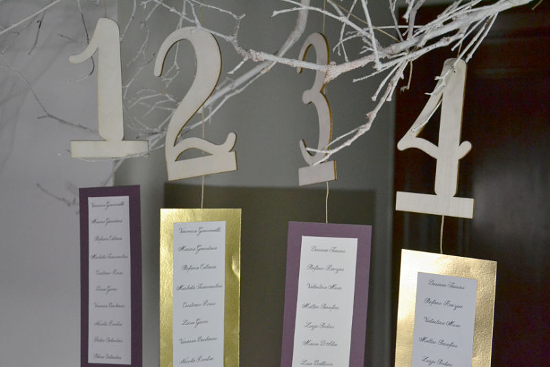 tutorial tableau de mariage low cost