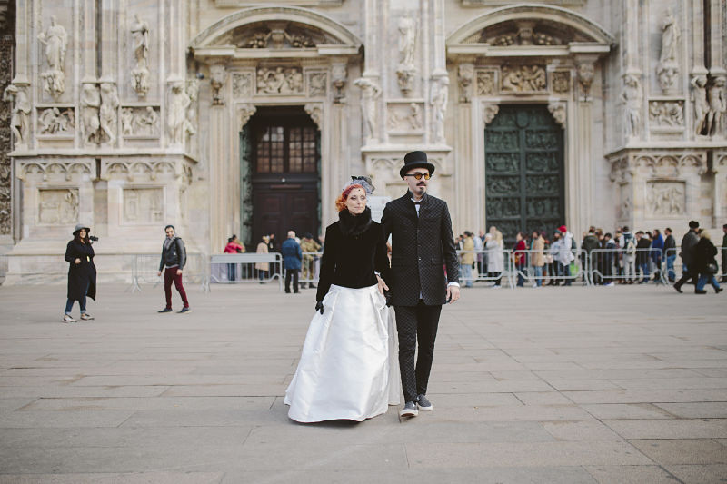 sposi non convenzionali a Milano