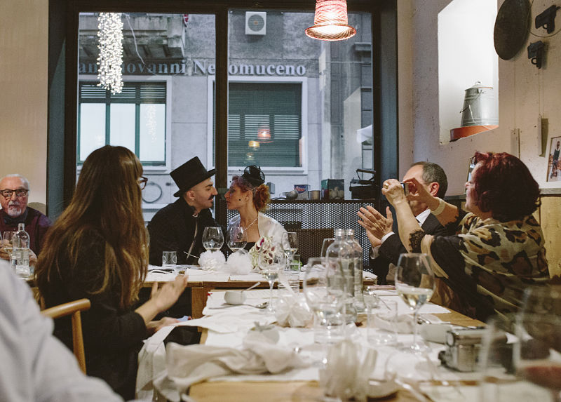 pranzo di nozze al 28 posti milano