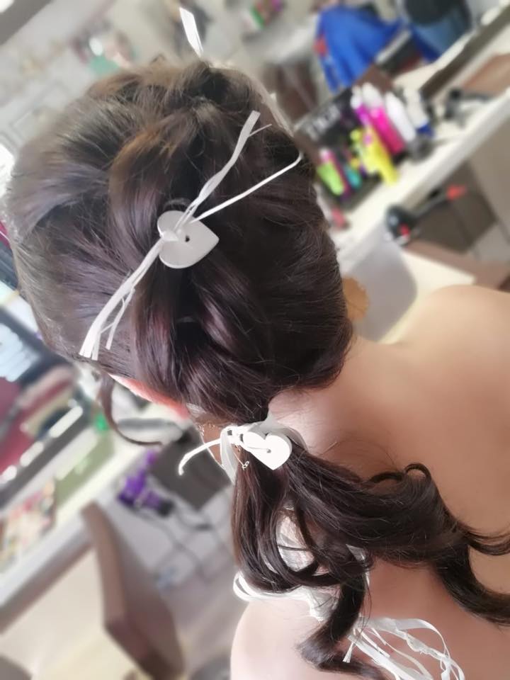 treccia sposa laterale economica